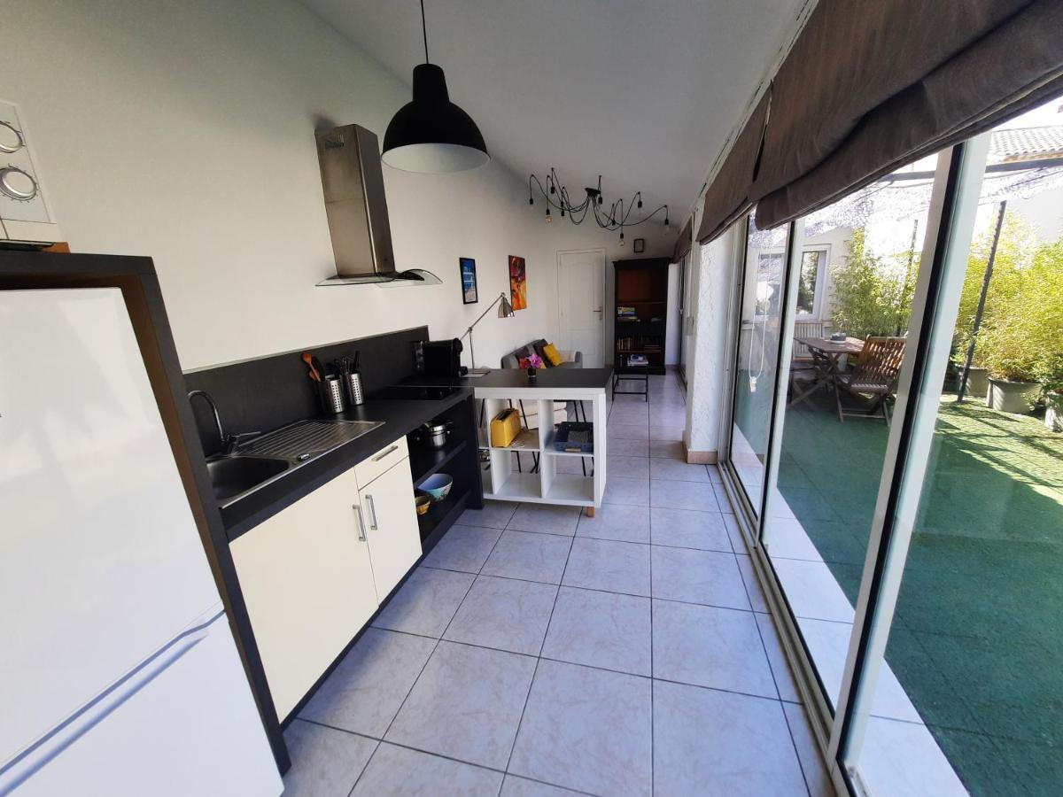 Maison Independante Avec Piscine Privative Pres De La Mer 라 가르드 외부 사진