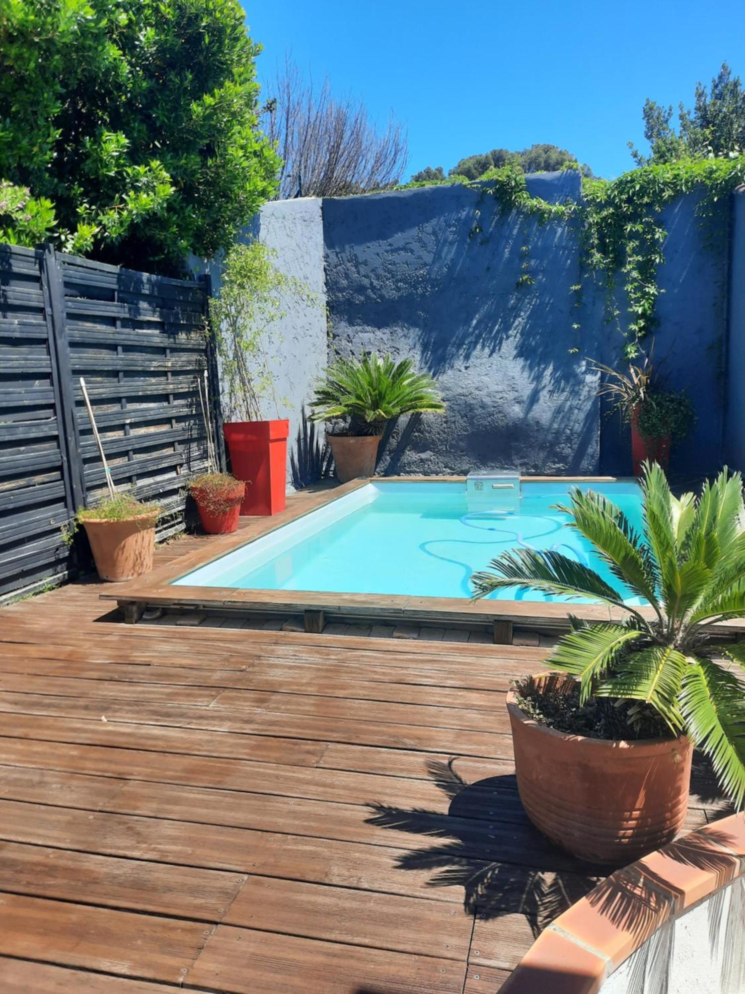 Maison Independante Avec Piscine Privative Pres De La Mer 라 가르드 외부 사진